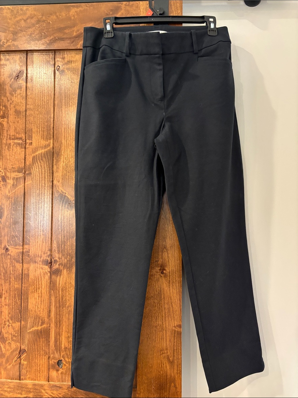 LOFT Black Straight-Leg Women's Pants